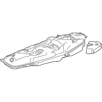 Toyota 77001-42280 Tank Sub-Assembly, Fuel