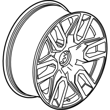 GM 23376228 Wheel, Alloy