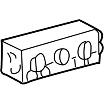 GM 19370209 Heater & Air Conditioner Control Assembly (W/R/Wdo Defg Sw)