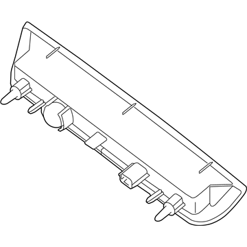 Infiniti 26590-1A68A Lamp Assembly-Stop