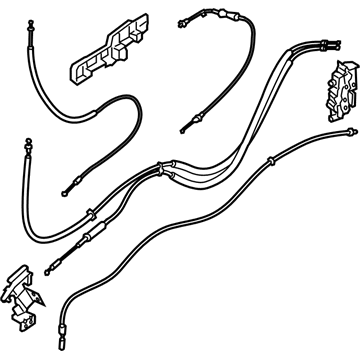 Ford HK4Z-61264A00-F Latch Assembly