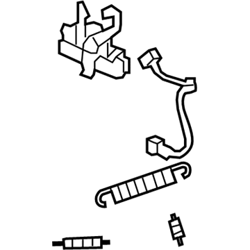 Toyota 53510-06172 Latch Assembly