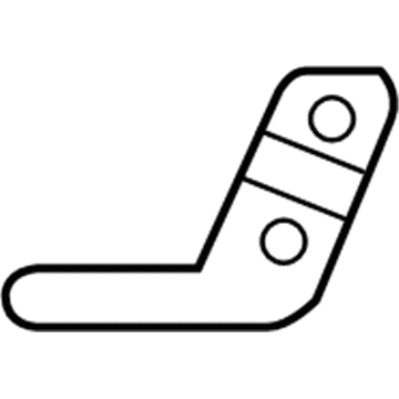 Toyota 81195-52010 Headlamp Assembly Retainer Bracket