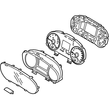 Kia 94012A8001 Cluster Assembly-Instrument