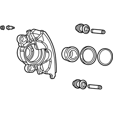 Mopar 5191825AA CALIPER-Disc Brake