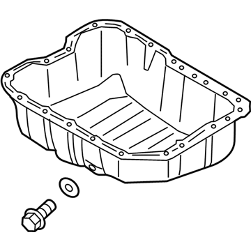 Hyundai 21510-2G500 Pan Assembly-Engine Oil