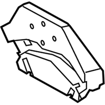 Ford FR3Z-63611A08-A Headrest