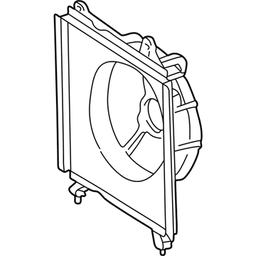 Toyota 16711-03061 Fan Shroud