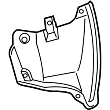 Lexus 52591-76010 Seal, Rear Bumper Side