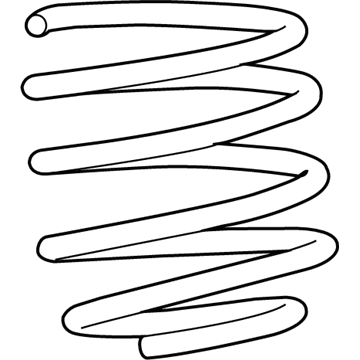 GM 84186930 Coil Spring