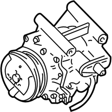 Ford 2R8Z-19V703-BA Compressor