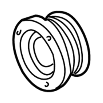 Ford YW4Z-19D784-AA Pulley