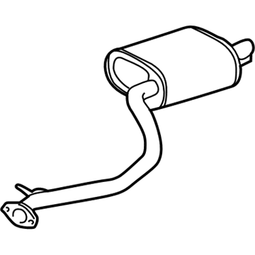 Lexus 17430-31G30 Pipe Assembly, Exhaust T