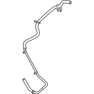 Mopar 5154407AG Hose-Power Steering Return