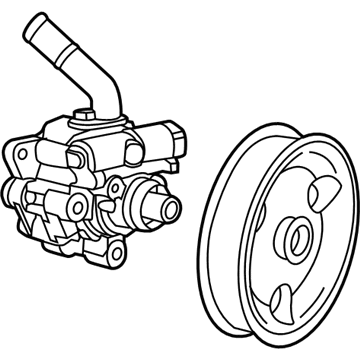 Mopar 68068641AB Power Steering Pump