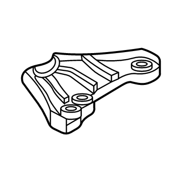 Hyundai 21825-L7100 Bracket-Engine MTG Support