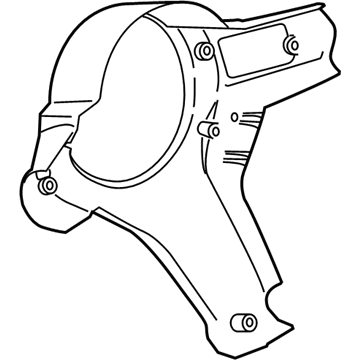 BMW 32-30-7-847-459 Cover, Steering Wheel, Rear