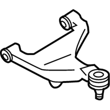 Infiniti 55502-CG000 Rear Left Suspension Arm Assembly