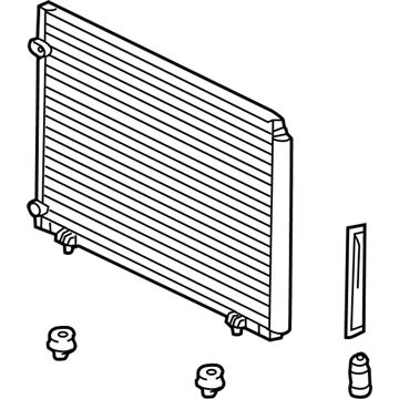 Lexus 88460-0E030 CONDENSER Assembly