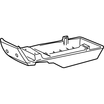 Ford F5TZ98043B62A Console Panel