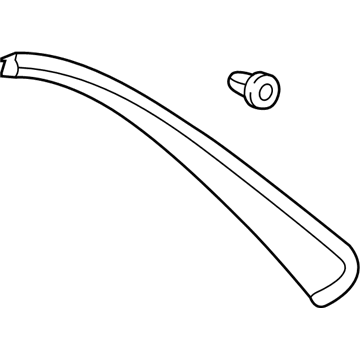 Toyota 75055-02020 Drip Molding