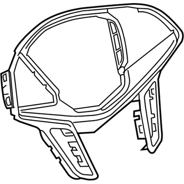 GM 84117011 Trim Cover