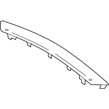 Hyundai 84810-3K000-FZ Garnish Assembly-Defroster Center