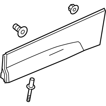 GM 84506779 Lower Molding