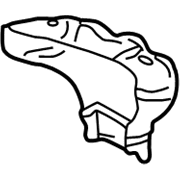 Hyundai 28525-37653 Protector-Heat, LH