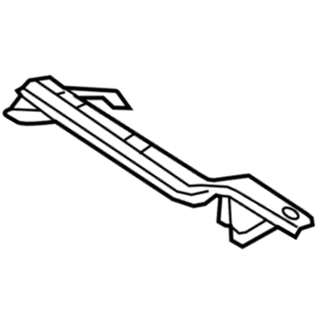 Honda 71143-S2A-000ZZ Beam, R. FR. Bumper Corner (Upper)