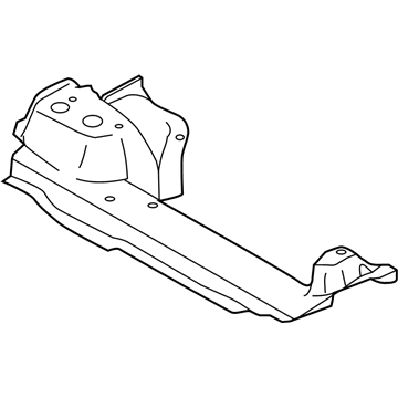 BMW 41-11-2-993-122 Right Rear Seat Console