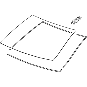 GM 23162364 Windshield