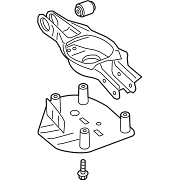 Kia 55210J5000 Arm Complete-Rear Lower