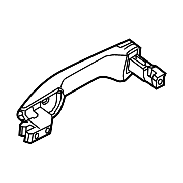 Acura 72641-TJB-A81ZA Handler, Rear (Canyon Bronze Metallic)