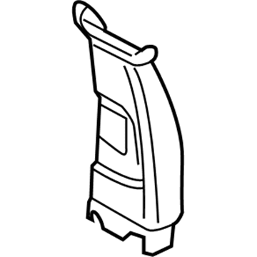 BMW 51-43-6-955-357 Cover, B-Column Upper Left