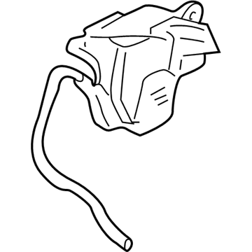 Mopar 5278027AB Bottle-COOLANT Recovery