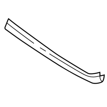 Mopar 4724402AF WEATHERSTRIP-Quarter Glass