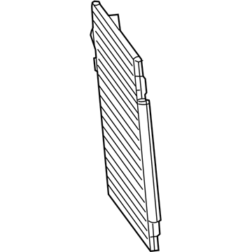 Mopar 55111484AD CONDENSER-Air Conditioning