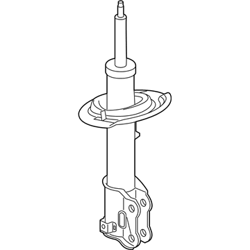 Kia 54651A7AB0 STRUT Assembly-Fr, LH