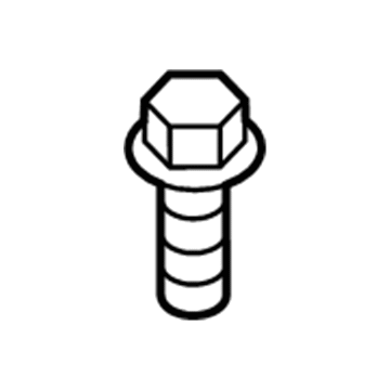 Nissan 01451-0016U Screw