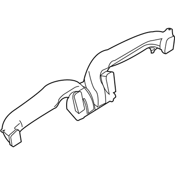 Infiniti 27860-JK600 Duct-Ventilator, Center