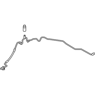 BMW 64-53-9-289-102 Pressure Hose, Condenser, Evaporator