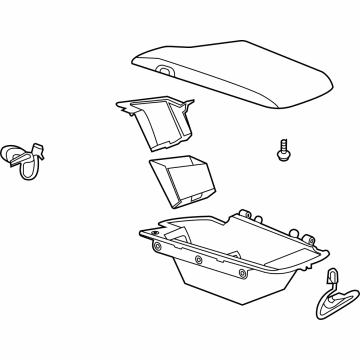 GM 84737910 Armrest