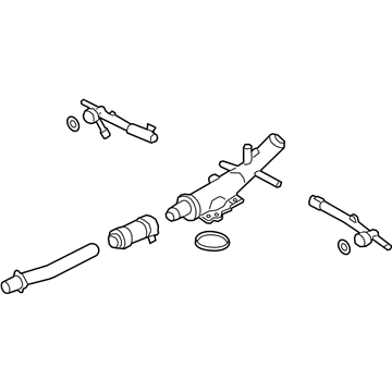 Ford FT4Z-8592-D Outlet Tube