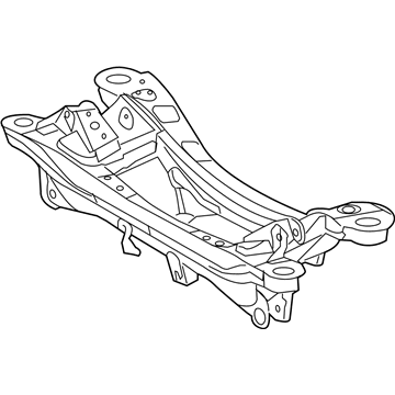Toyota 51206-75022 Suspension Crossmember