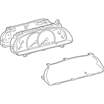 Toyota 83800-0C281 Cluster Assembly