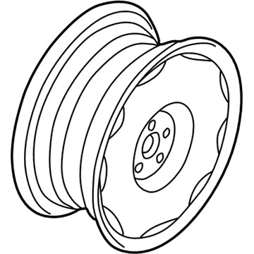 GM 9592339 Wheel, Alloy