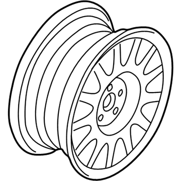 GM 9593514 Like New Alloy Wheel