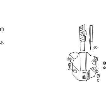 Infiniti 16500-AR01A Air Cleaner