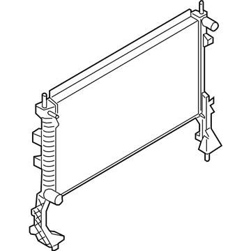 Ford FR3Z-8005-D Radiator Assembly